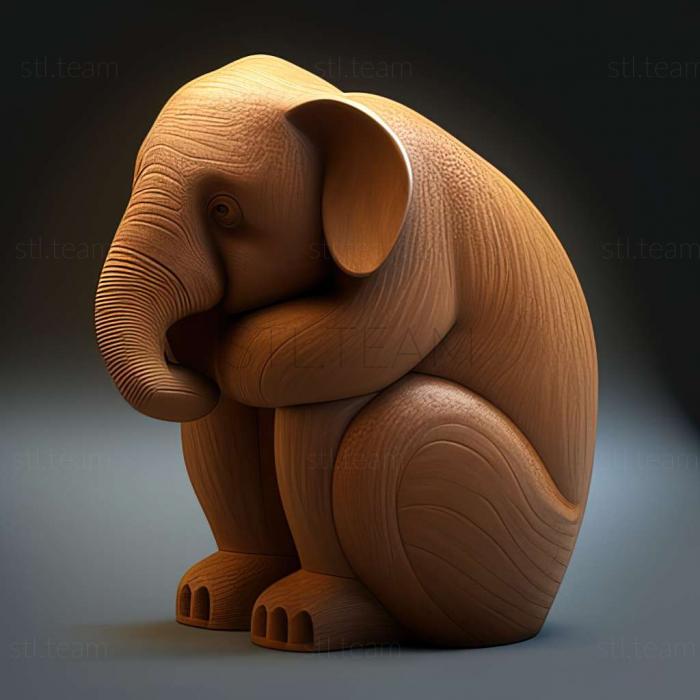 3D model Lonely George famous animal (STL)